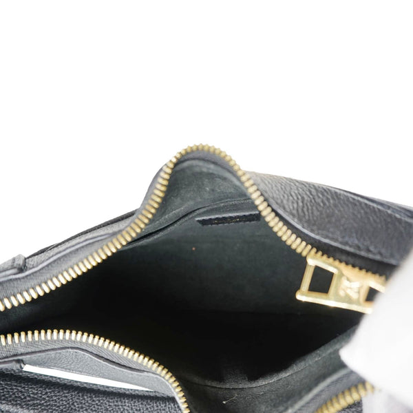 LOUIS VUITTON Bagatelle Monogram Empreinte Shoulder Bag Black