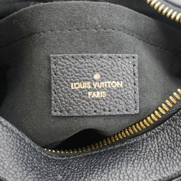 LOUIS VUITTON Bagatelle Monogram Empreinte Shoulder Bag Black