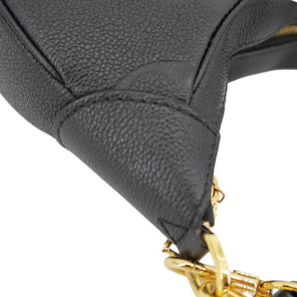 LOUIS VUITTON Bagatelle Monogram Empreinte Shoulder Bag Black