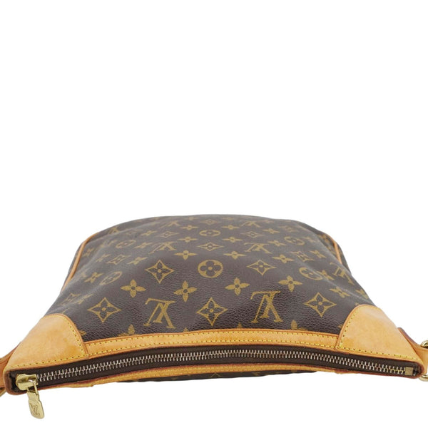 LOUIS VUITTON Odeon Monogram Canvas Shoulder Bag Brown