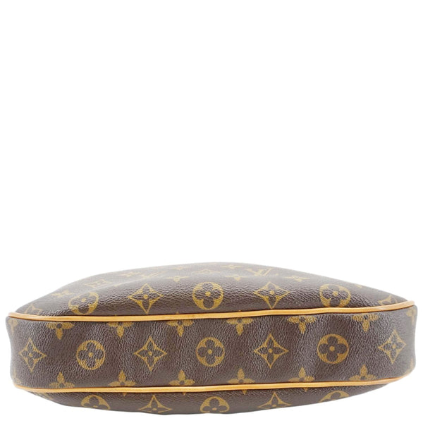 LOUIS VUITTON Odeon Monogram Canvas Shoulder Bag Brown