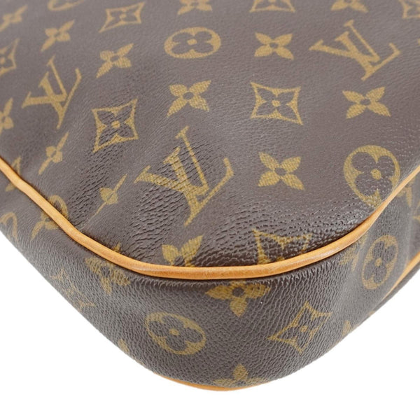 LOUIS VUITTON Odeon Monogram Canvas Shoulder Bag Brown