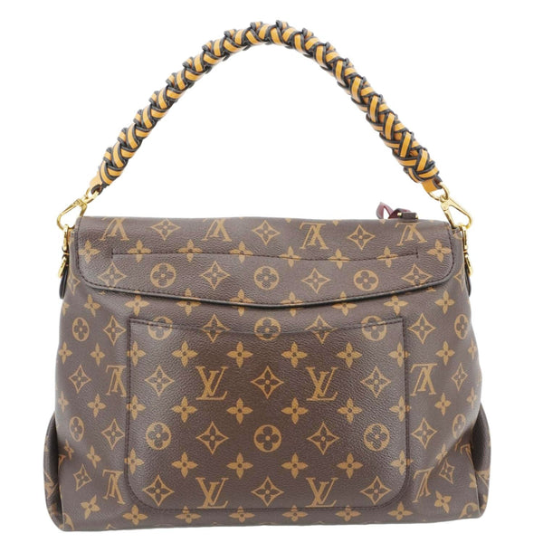 LOUIS VUITTON Beaubourg MM Monogram Canvas Shoulder Bag Brown