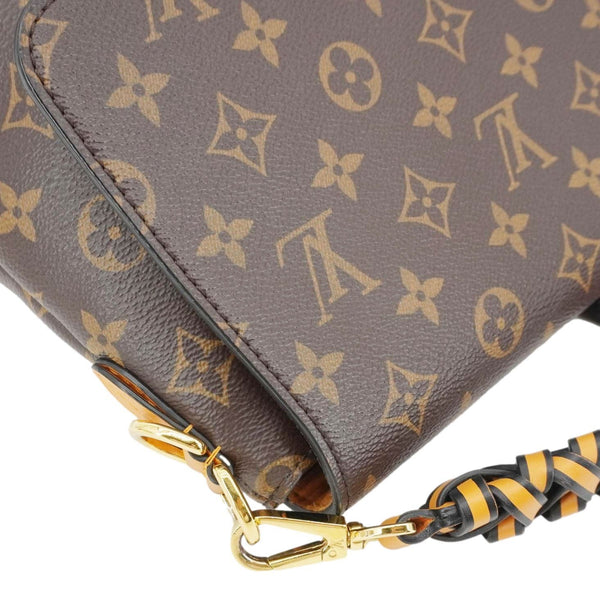 LOUIS VUITTON Beaubourg MM Monogram Canvas Shoulder Bag Brown
