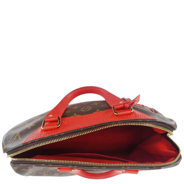 LOUIS VUITTON Retiro NM Monogram Canvas 2Way Shoulder Bag Red