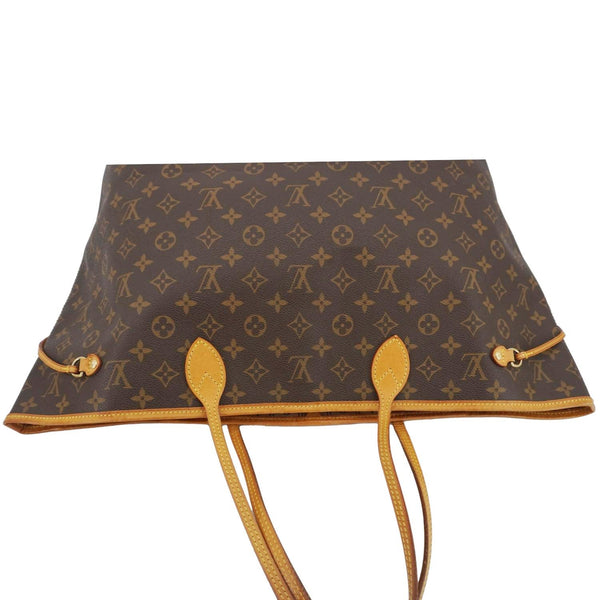 LOUIS VUITTON Neverfull GM Monogram Canvas Tote Bag Brown