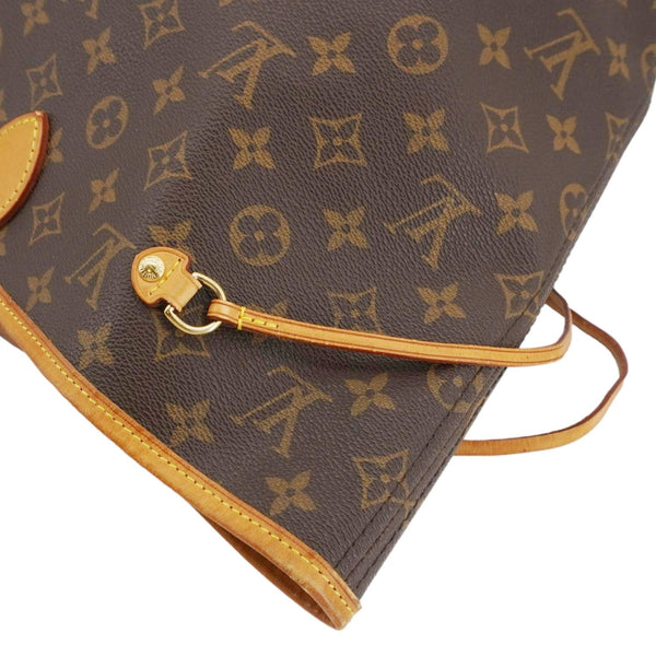 LOUIS VUITTON Neverfull GM Monogram Canvas Tote Bag Brown