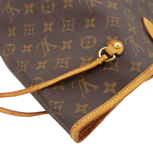 LOUIS VUITTON Neverfull GM Monogram Canvas Tote Bag Brown
