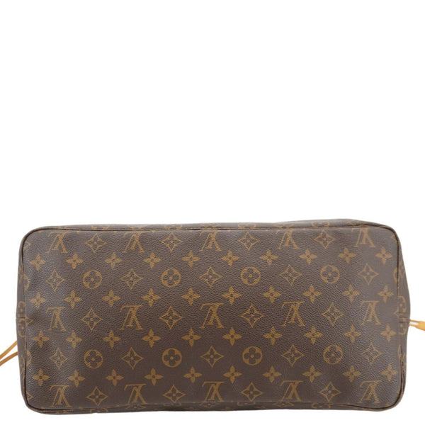 LOUIS VUITTON Neverfull GM Monogram Canvas Tote Bag Brown