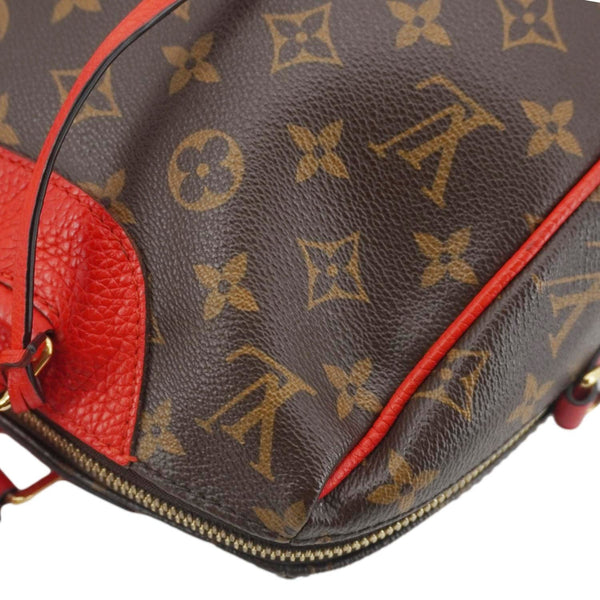 LOUIS VUITTON Retiro NM Monogram Canvas 2Way Shoulder Bag Red