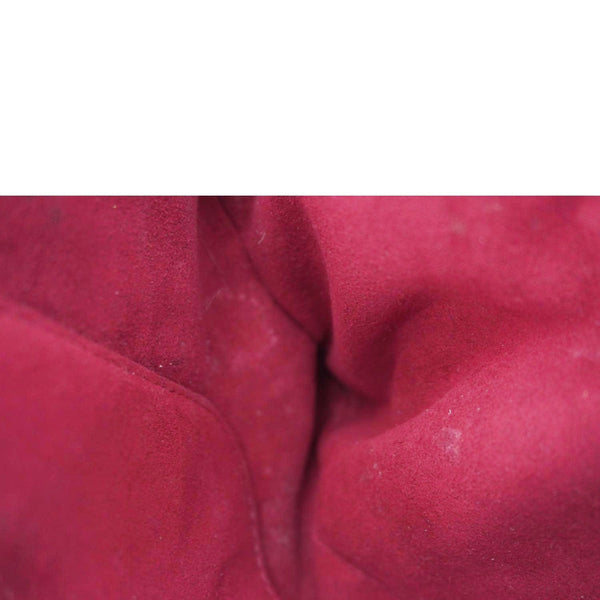 LOUIS VUITTON Flower Zipped PM Monogram Canvas Tote Bag Lie De Vin