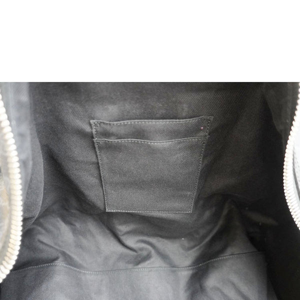 GUCCI Carry-On Large Soft GG Supreme Canvas Duffle Bag Black 478323