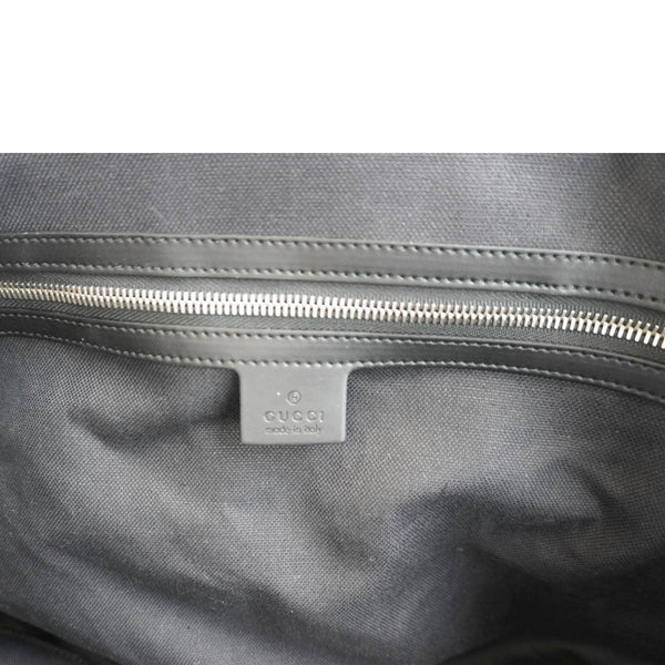 GUCCI Carry-On Large Soft GG Supreme Canvas Duffle Bag Black 478323