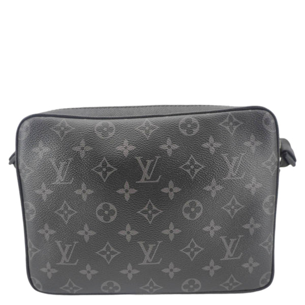 LOUIS VUITTON Outdoor Monogram Eclipse Messenger Bag Black