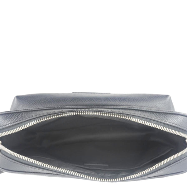 LOUIS VUITTON Outdoor Monogram Eclipse Messenger Bag Black