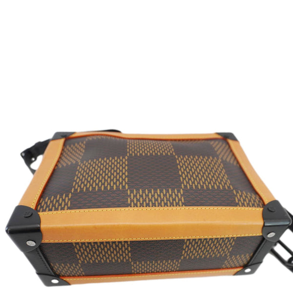 LOUIS VUITTON X NIGO Soft Trunk Giant Damier Ebene Monogram Shoulder Bag Brown