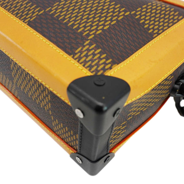 LOUIS VUITTON X NIGO Soft Trunk Giant Damier Ebene Monogram Shoulder Bag Brown