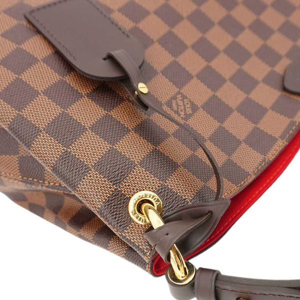LOUIS VUITTON Graceful PM Damier Ebene Shoulder Bag Brown