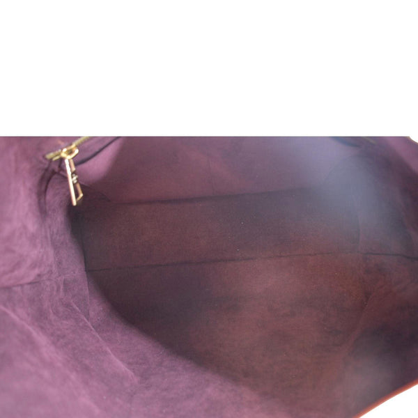 LOUIS VUITTON Carryall MM Monogram Canvas Shoulder Bag Brown