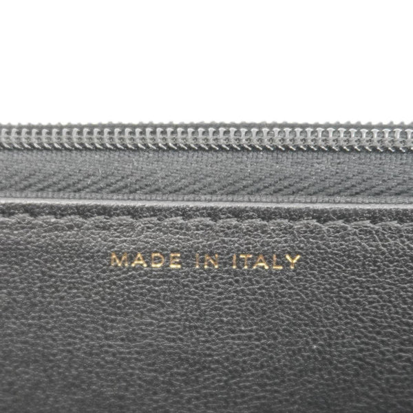 CHANEL Wallet On Chain Quilted Caviar Leather Crossbody Bag Black