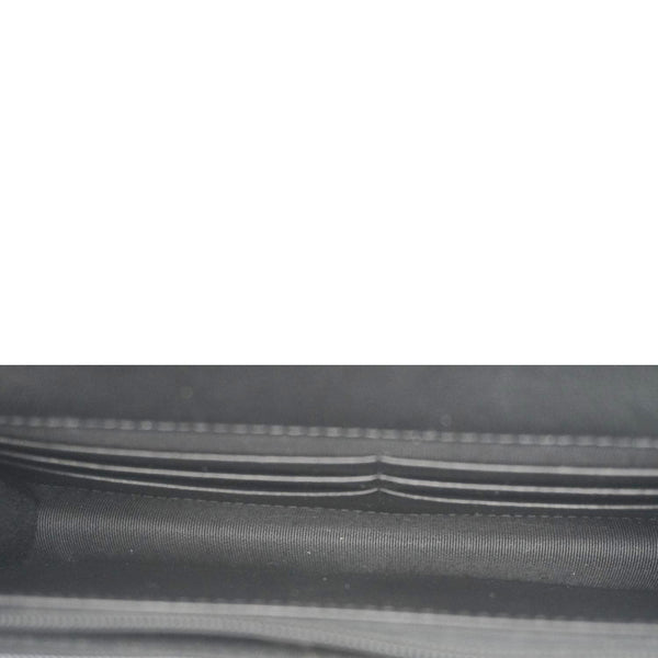 CHANEL Wallet On Chain Quilted Caviar Leather Crossbody Bag Black