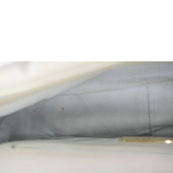 CHANEL Iridescent 19 Flap Calfskin Quilted Leather Shoulder Bag Metallic Gold