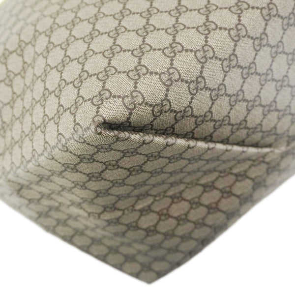 GUCCI Ophidia Medium GG Supreme Canvas Tote Bag Neon Yellow 786899