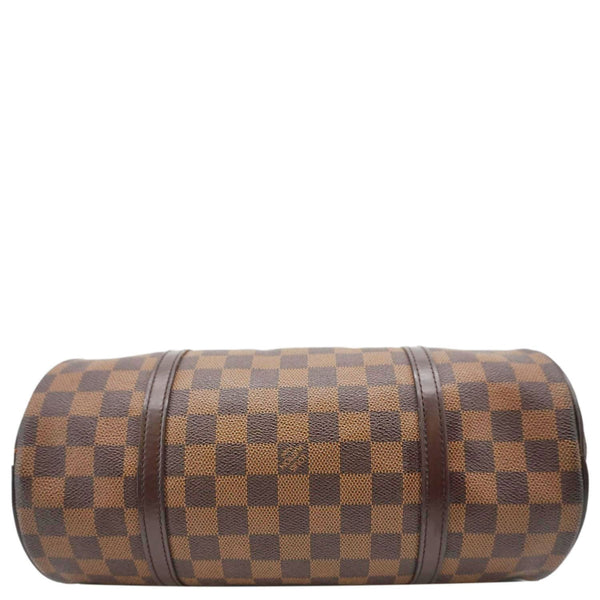 LOUIS VUITTON Papillon Damier Ebene Shoulder Bag Brown