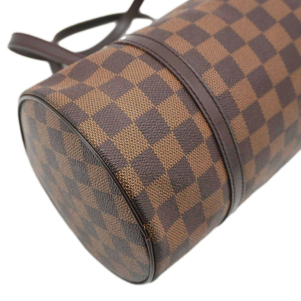 LOUIS VUITTON Papillon Damier Ebene Shoulder Bag Brown