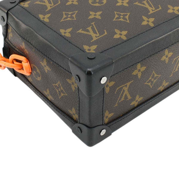LOUIS VUITTON Solar Ray Soft Trunk Monogram Canvas Shoulder Bag Brown