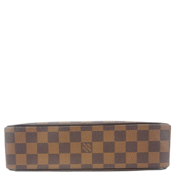 LOUIS VUITTON Recoleta Damier Ebene Brown Shoulder Bag Brown