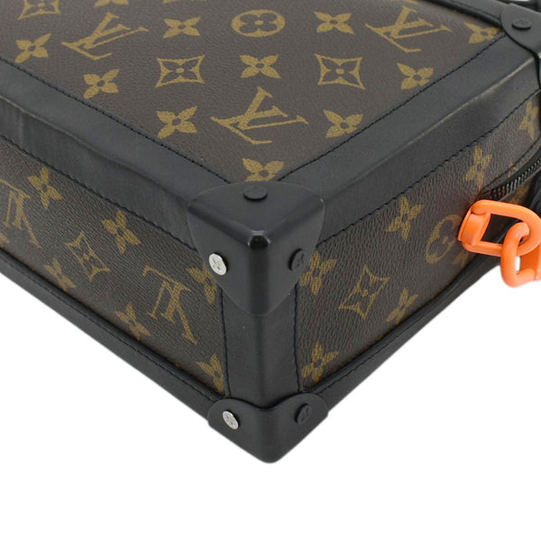 LOUIS VUITTON Solar Ray Soft Trunk Monogram Canvas Shoulder Bag Brown