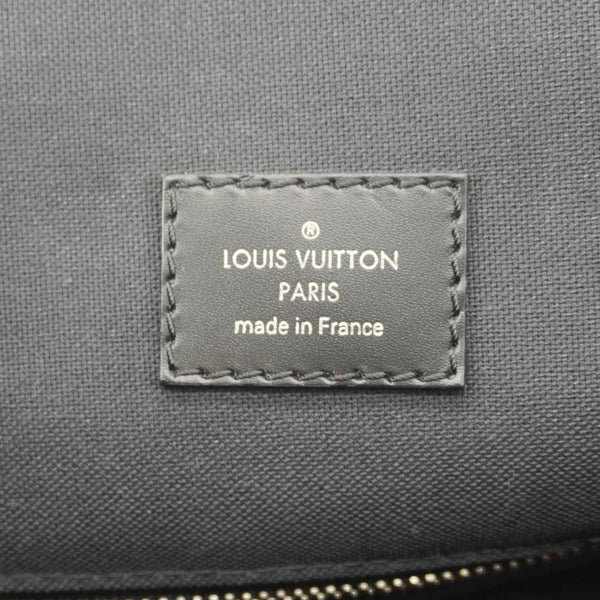 LOUIS VUITTON Christopher Damier Graphite Backpack Bag Black