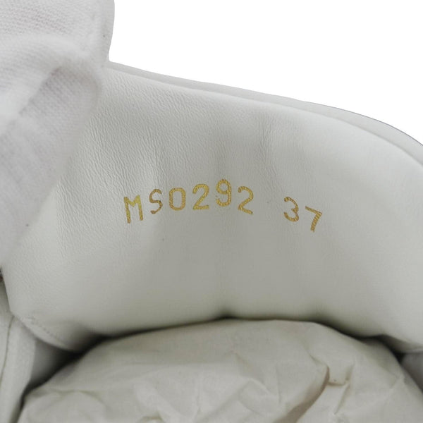 LOUIS VUITTON Timeout Trainers Monogram Nylon Sneakers White Size 37