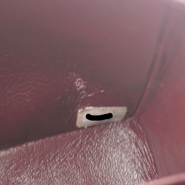 CHANEL Classic Flap Vintage Quilted Lambskin Leather Shoulder Bag Black