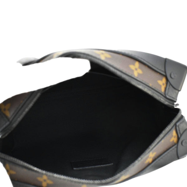 LOUIS VUITTON Solar Ray Soft Trunk Monogram Canvas Shoulder Bag Brown