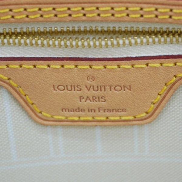 LOUIS VUITTON Neverfull MM By The Pool Monogram Giant Tote Bag Blue