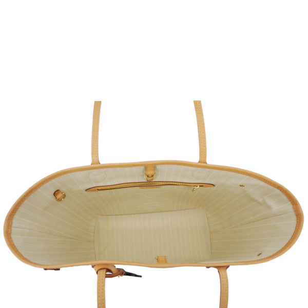 LOUIS VUITTON Neverfull MM By The Pool Monogram Giant Tote Bag Blue