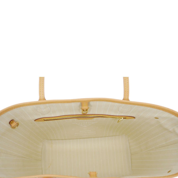 LOUIS VUITTON Neverfull MM By The Pool Monogram Giant Tote Bag Blue