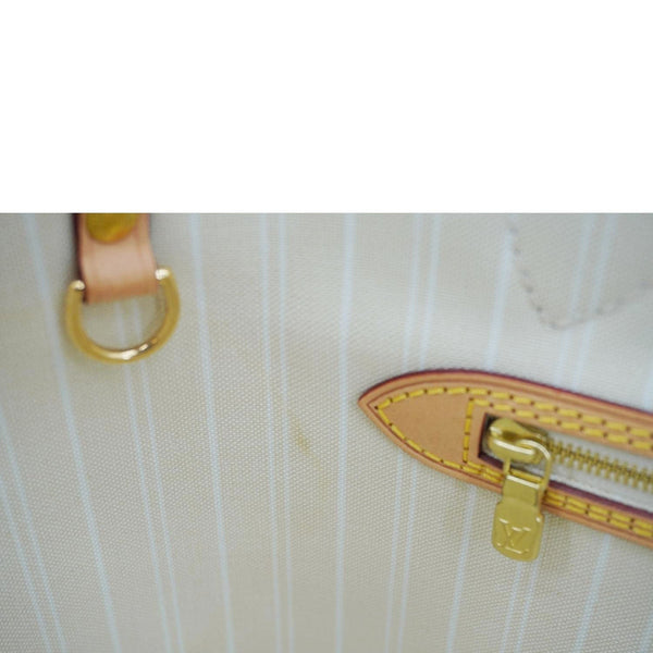 LOUIS VUITTON Neverfull MM By The Pool Monogram Giant Tote Bag Blue