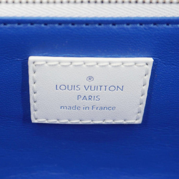 LOUIS VUITTON Watercolor Dopp Kit Monogram Coated Canvas White Toiletry Pouch