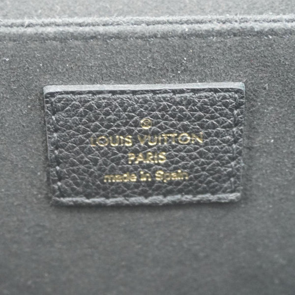 LOUIS VUITTON Beaumarchais Damier Ebene Shoulder Bag Brown