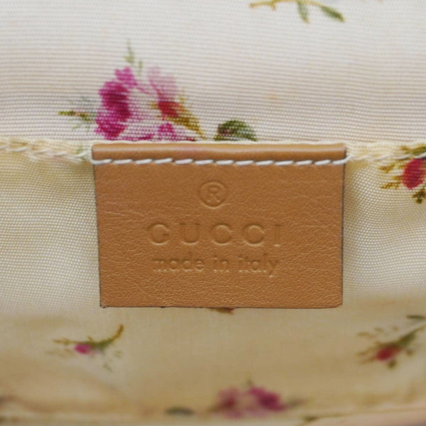 GUCCI Ophidia Small Raffia Elaphe Chain Shoulder Bag Beige 503877