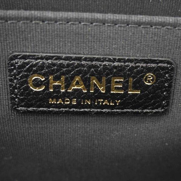 CHANEL XXL Flap Bag Lambskin Leather Shoulder Bag Black