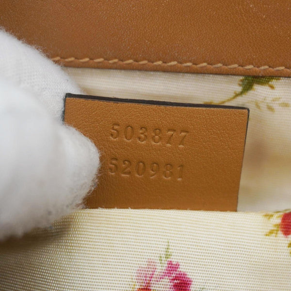 GUCCI Ophidia Small Raffia Elaphe Chain Shoulder Bag Beige 503877