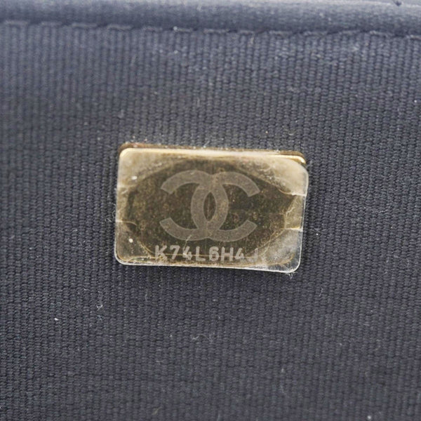 CHANEL XXL Flap Bag Lambskin Leather Shoulder Bag Black