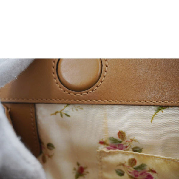 GUCCI Ophidia Small Raffia Elaphe Chain Shoulder Bag Beige 503877