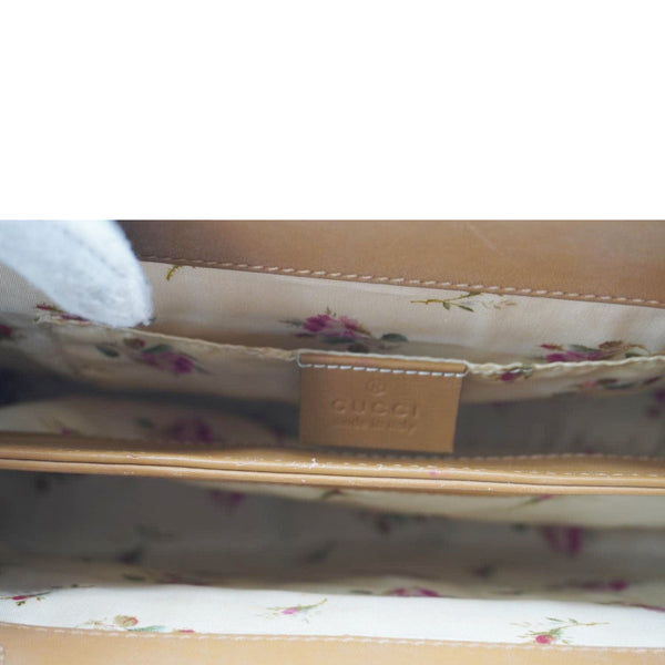 GUCCI Ophidia Small Raffia Elaphe Chain Shoulder Bag Beige 503877