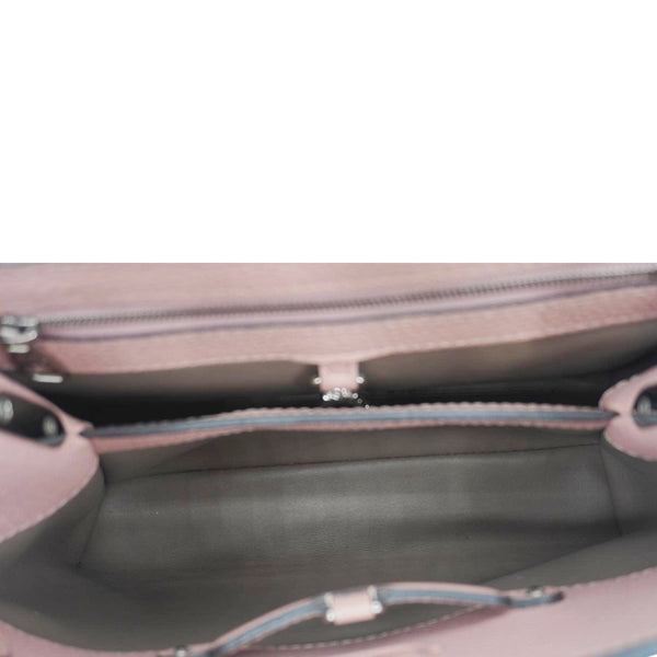 LOUIS VUITTON Capucines Leather Shoulder Bag Pink