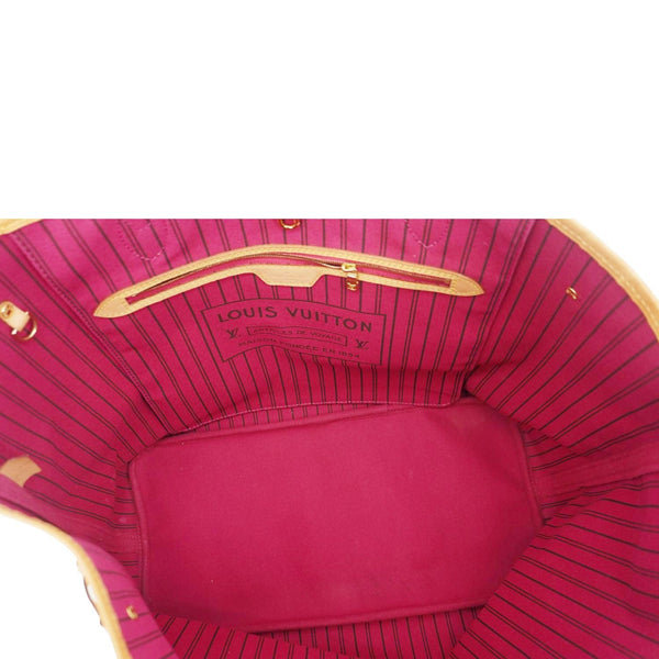 LOUIS VUITTON Neverfull GM Monogram Canvas Tote Bag Brown